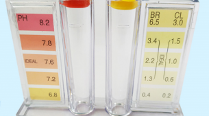 余氯、PH值二合一測試盒